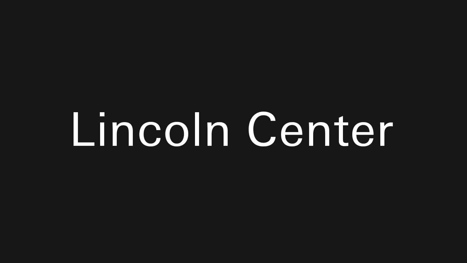 Festival Orchestra of Lincoln Center