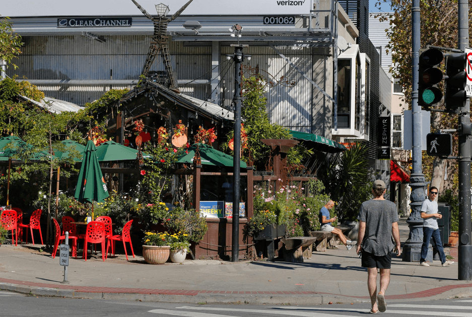 Parasol at Flore