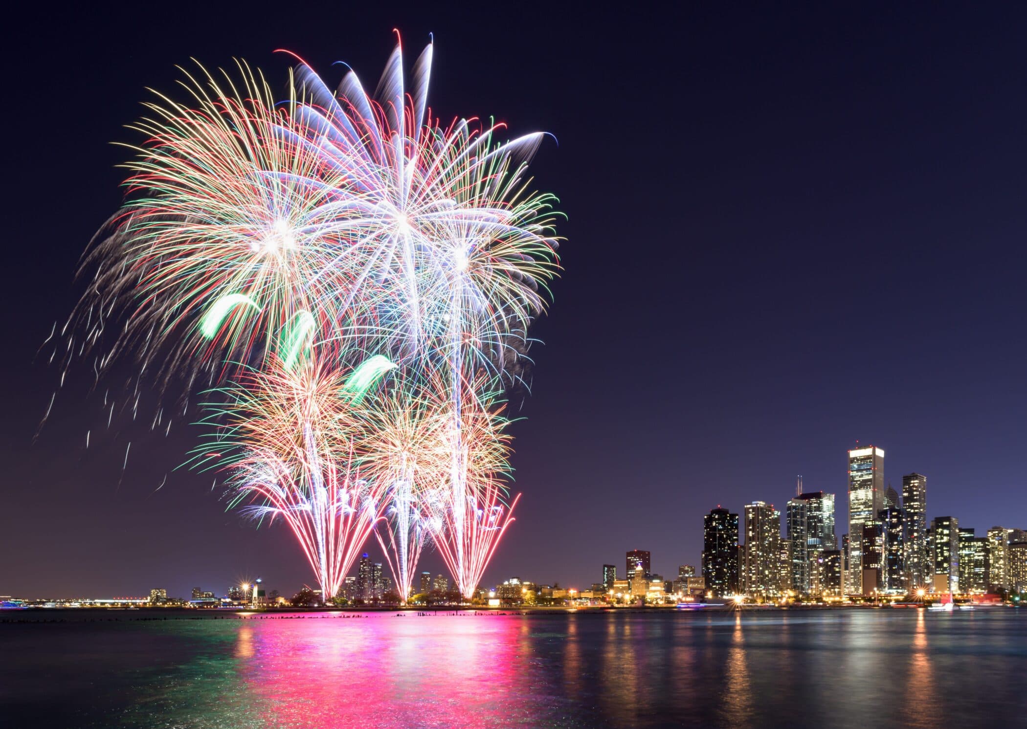 Navy Pier Independence Day Fireworks — America 250
