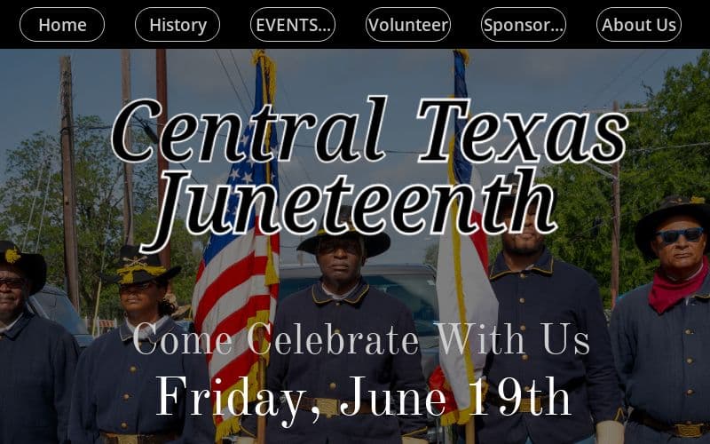 Central Texas Juneteenth 2K, Parade & Celebration
