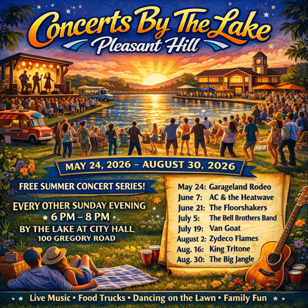 Sunset by the Lake Concert Series: June 14, 2026
