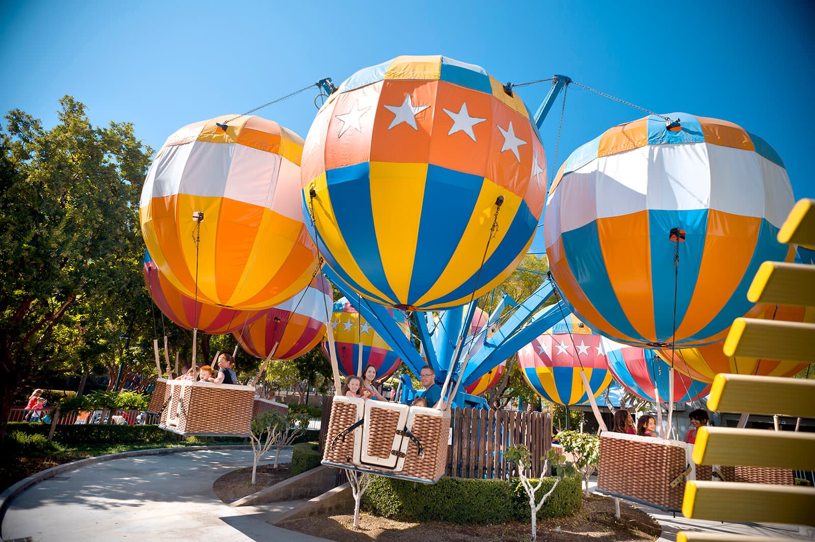 Gilroy Gardens Cherry Red, White & Blue Family Fun