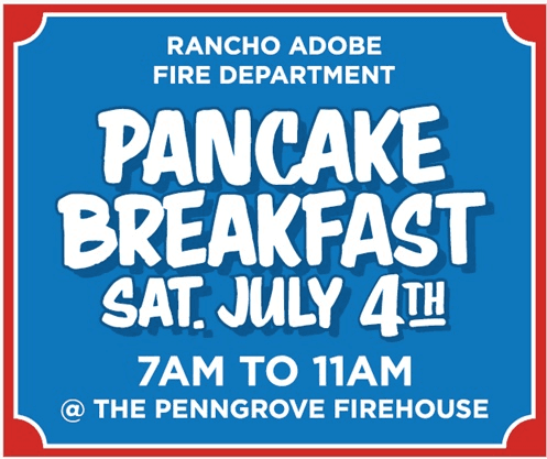 Penngrove Firehouse Pancake Breakfast